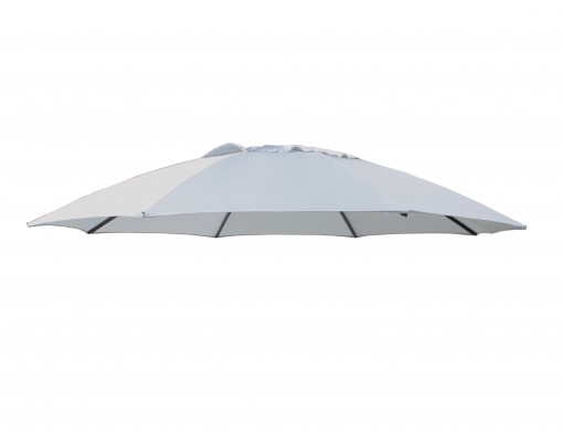Toile de remplacement Gris en Polyester pour parasol Easy Sun 375