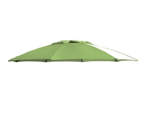 Toile de remplacement light green en Olefin pour parasol Easy Sun 375