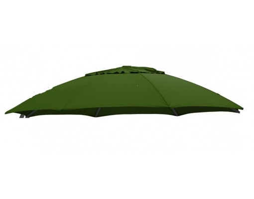 Toile de remplacement dark green en Olefin pour parasol Easy Sun 375