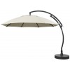 Parasol déporté Sun Garden - Easy Sun rond XL sans volants - toile Olefin Beige